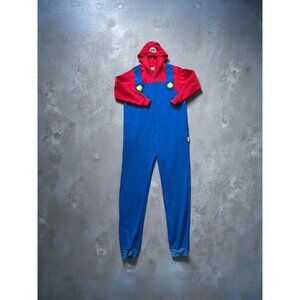 OPPO SUITS Mario Nintendo Hoodie Jumpsuit Sweatsuit Size XXL